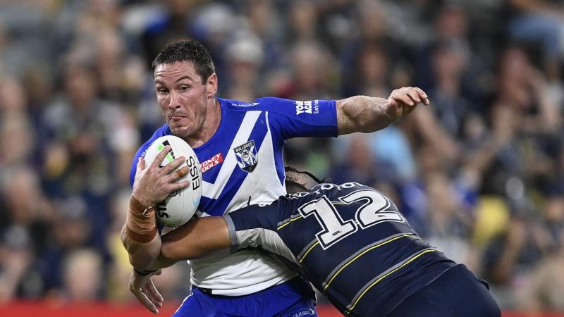 Former Canterbury captain Josh Jackson will coach the club’s Jersey Flegg team next year in a bid to bring back the Bulldogs’ DNA. Picture: Ian Hitchcock/Getty Images