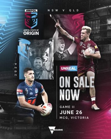 Electric rivalry ignites as 2024 Ampol State of Origin revealed