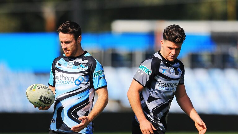 James Maloney and Chad Townsend won a title together, but they face a new challenge with the former five-eighth returning to the NRL as an assistant coach. Picture: Mark Evans