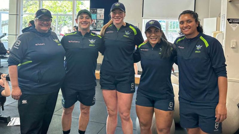 Raiders NRLW score big in Kiwi coaching adventure