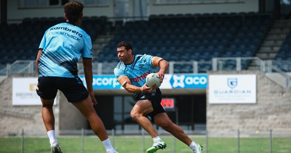 Senior Sharks hit the field for start of pre-season