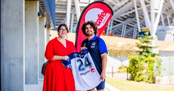 TAFE Queensland partners with Cowboys to define greatness