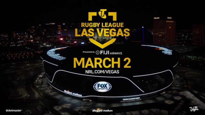 The NRL's Las Vegas advertisement has been revealed.