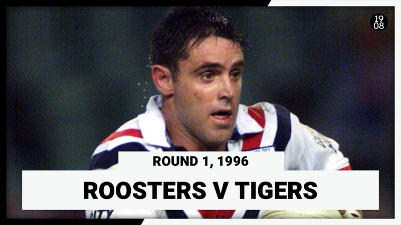 WATCH: 1996 NRL Throwback: Sydney Roosters vs Sydney Tigers Full Match