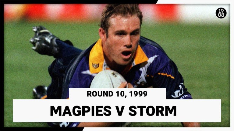 Western Suburbs Magpies v Melbourne Storm | Round 10, 1999 | Full Match Replay | NRL Throwback