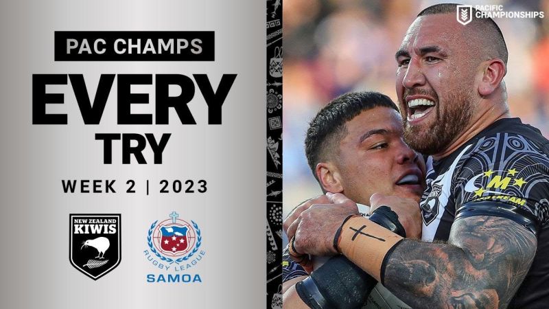 WATCH: Exciting Highlights: Kiwis vs Toa Samoa | Pacific Championships 2023