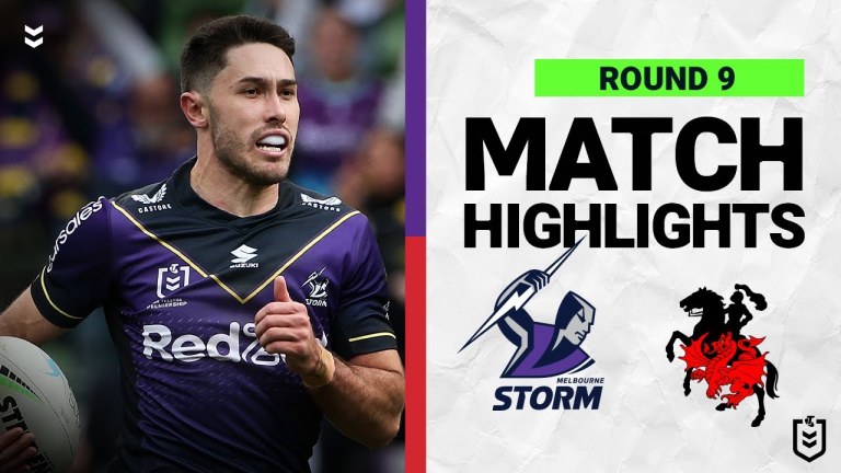 WATCH: Exciting NRL Round 9 highlights: Melbourne Storm vs St George Illawarra Dragons