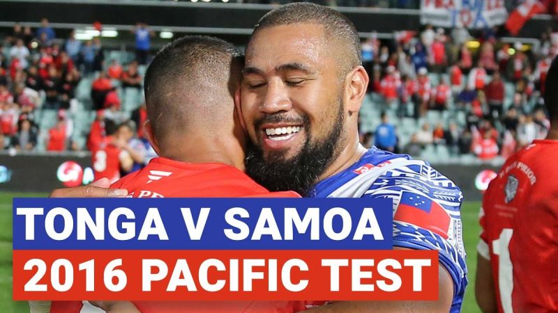 WATCH: Exciting Pacific Test Match: Tonga vs Samoa, 2016