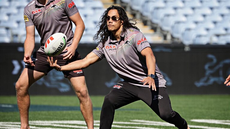 Jarome Luai seems to be no chance of staying at the Panthers. Picture: Adam Yip