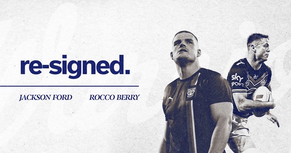 Berry and Ford re-signed