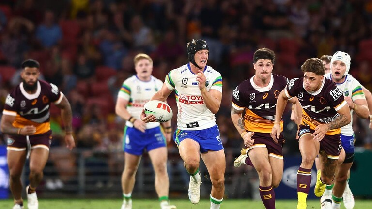 Brad Schneider played one NRL game this season before he made the move to the Super League. Picture: Chris Hyde/Getty Images