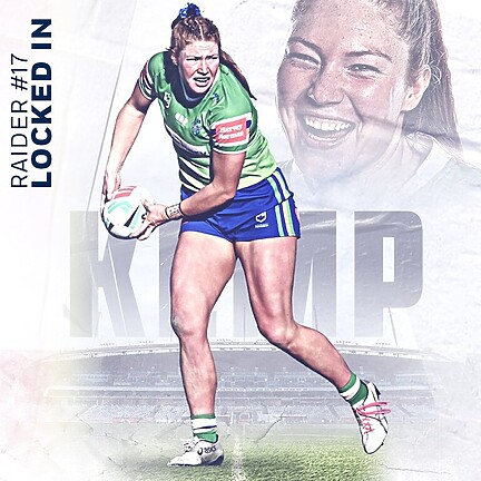 Grace Kemp to remain a Raider in 2024