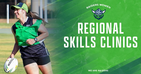 Raiders women’s regional skills clinics return in 2024