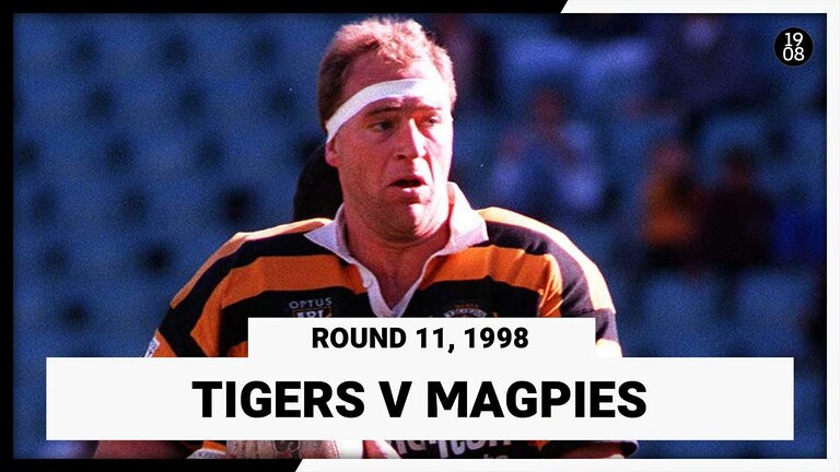 WATCH: 1998 NRL Throwback: Balmain Tigers vs Western Suburbs Magpies Full Match Replay