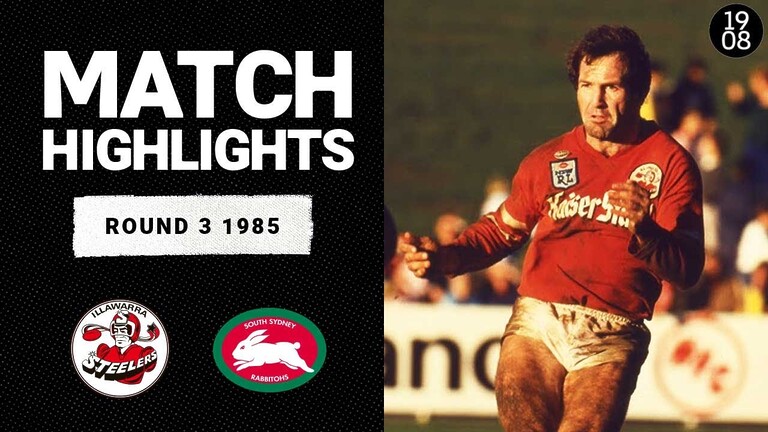 WATCH: Classic NRL Match Highlights: Illawarra Steelers vs South Sydney Rabbitohs