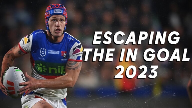 WATCH:  NRL 2023: Thrilling Escape from In-Goal Action