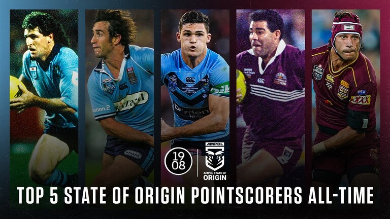 RECORD BREAKERS: The top five State of Origin pointscorers of all-time.