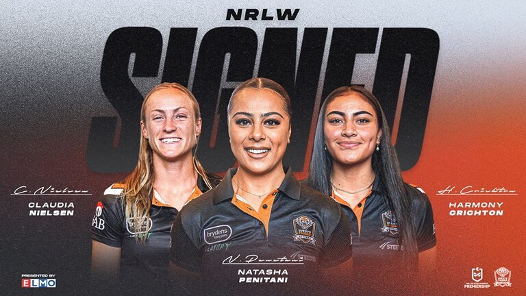 Wests Tigers unleash a fierce trio for NRLW