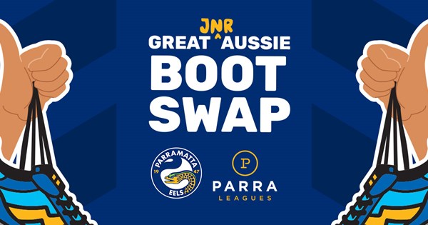 The Inaugural Great JNR Aussie Boot Swap Event is here!