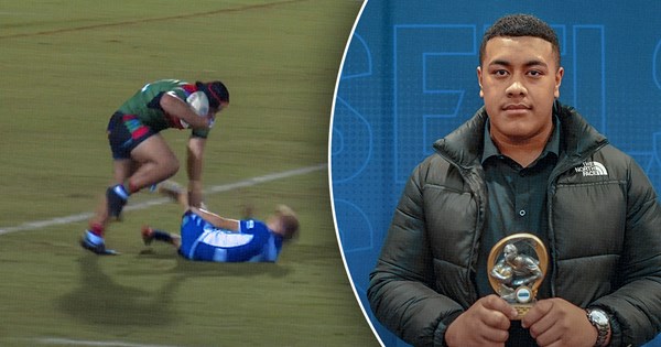 Parra junior goes viral with insane try