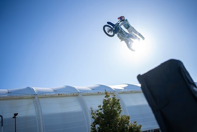 Rev up for round 1 with an adrenaline-fueled FMX show