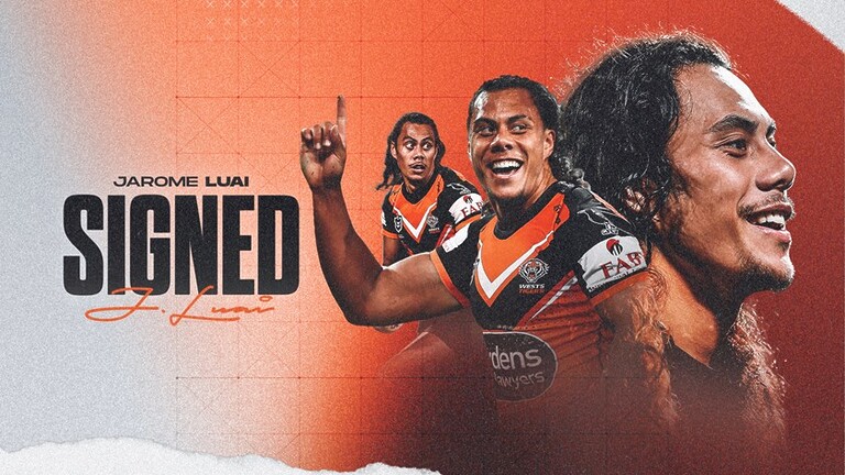 Wests Tigers land Luai on five-year deal