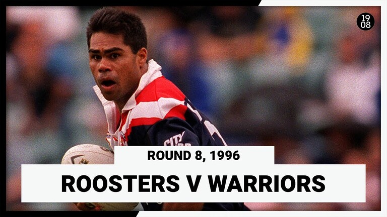 WATCH: 1996 NRL Throwback: Sydney City Roosters vs Auckland Warriors Full Match