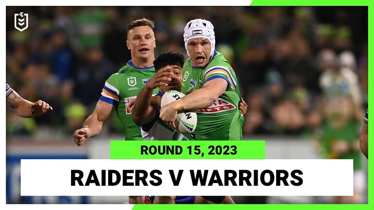 WATCH:  Canberra Raiders vs New Zealand Warriors Full Match Replay