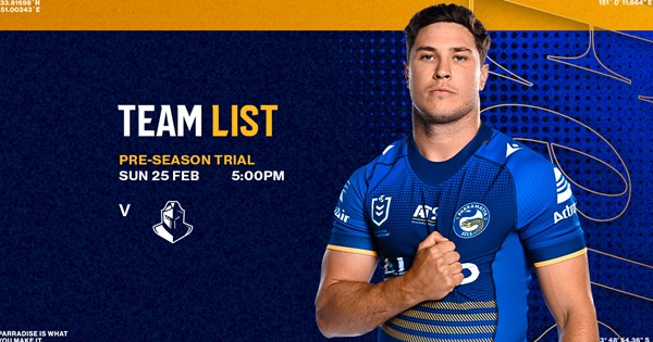 NRL Pre-Season Challenge Team List: Week 2