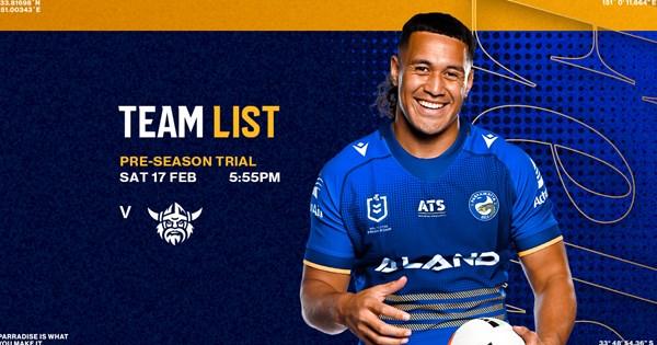 NRL Pre-Season Challenge Team List: Week 1