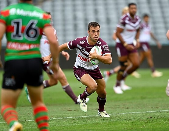 New five-eighth Luke Brooks takes on the Rabbitohs