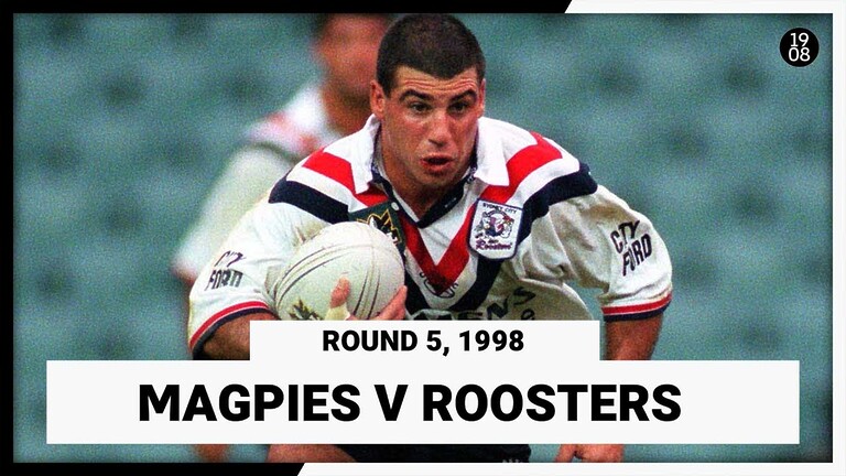 Western Suburbs Magpies v Sydney City Roosters | Round 5, 1998 | Full Match Replay | NRL Throwback