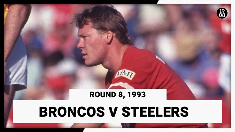 WATCH:  Classic NRL Match: Brisbane Broncos vs Illawarra Steelers 1993