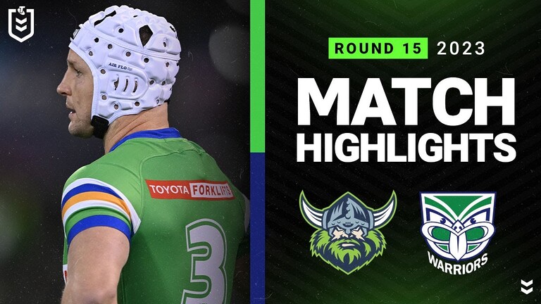 WATCH:  Exciting NRL 2023 Match Highlights: Canberra Raiders vs New Zealand Warriors