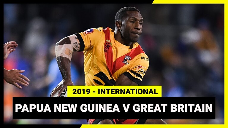 WATCH:  Papua New Guinea vs Great Britain: Full Test Match Replay 2019