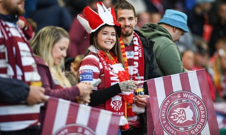 Wigan Warriors fans