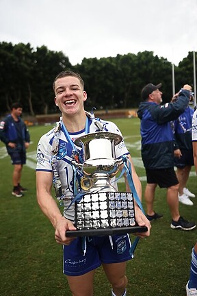 Woods captained the Bulldogs’ premiership-winning Harold Matthews side in 2023.