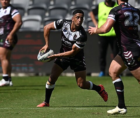 Brandon Wakeham has been strong at half-back for the Blacktown Workers Sea Eagles