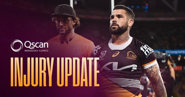 Qscan Injury Update: Adam Reynolds