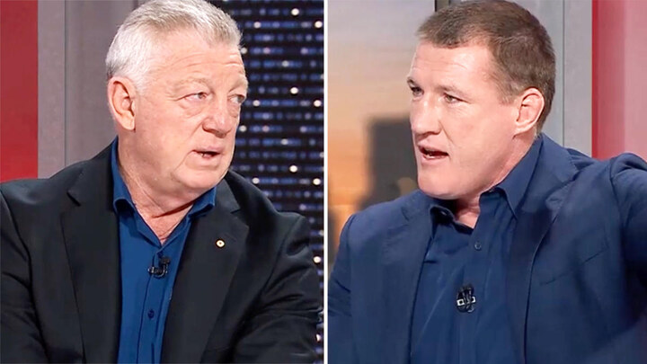 Paul Gallen and Phil Gould in fiery TV clash over 'absolute rubbish' NRL decision