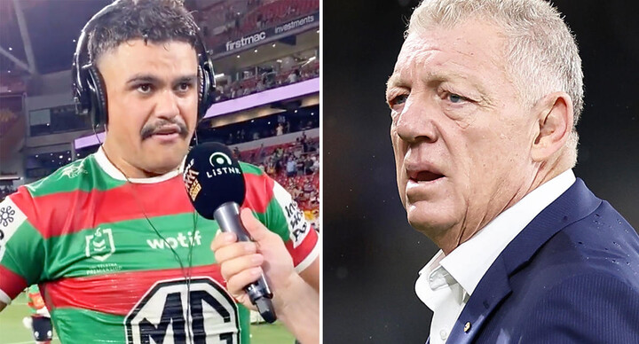 Phil Gould's NRL truth bomb for Latrell Mitchell as Sam Burgess issue re-emerges