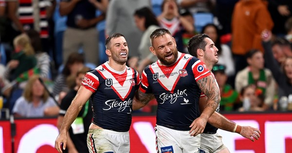 Roosters Smash Rabbitohs as JWH Celebrates 300 in Style