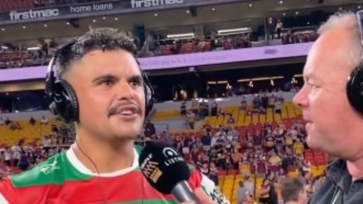 ‘I don’t care if I’m swearing’: Latrell Mitchell slammed over expletive-laden interview