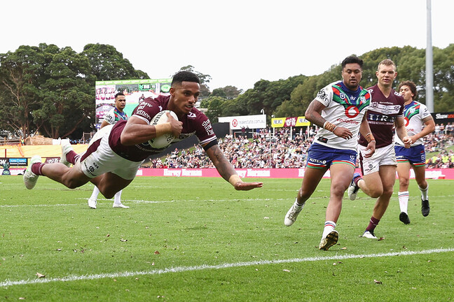 Manly's Saab Grounded: Hamstring Woe Keeps Winger Benched