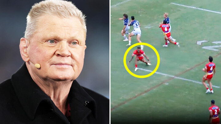 Hamiso Tabuai-Fidow cops it from Paul Vautin over 'dumb' scenes in NRL loss