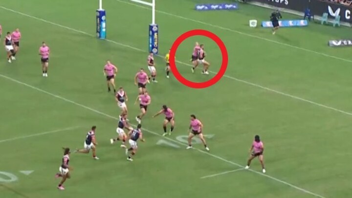 How far does JWH have to run? Photo: Fox Sports