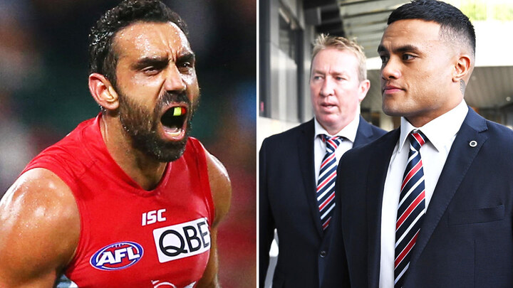 Spencer Leniu's staggering claim about Adam Goodes as NRL judiciary hands down big ban