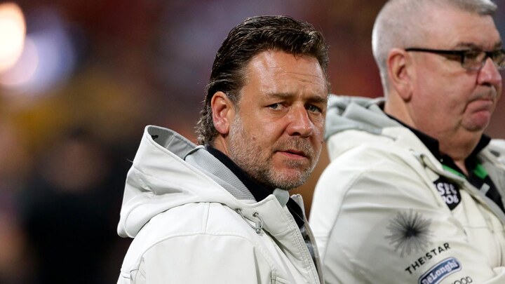 Russell Crowe text emerges with Rabbitohs in crisis