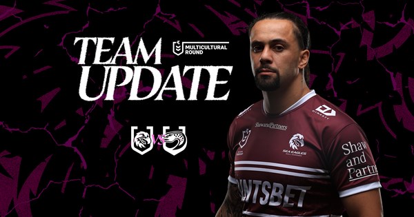 Team Update: Round 3 v Eels