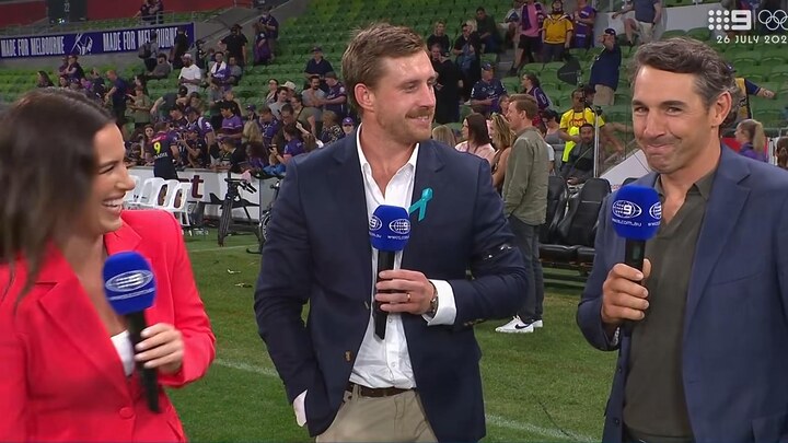 Cameron Munster leaves Billy Slater speechless with X-rated remark